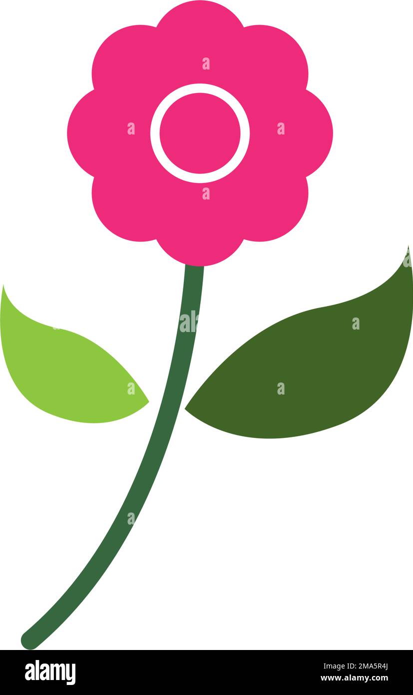 flower icon vector illustration logo design Stock Vector Image & Art ...