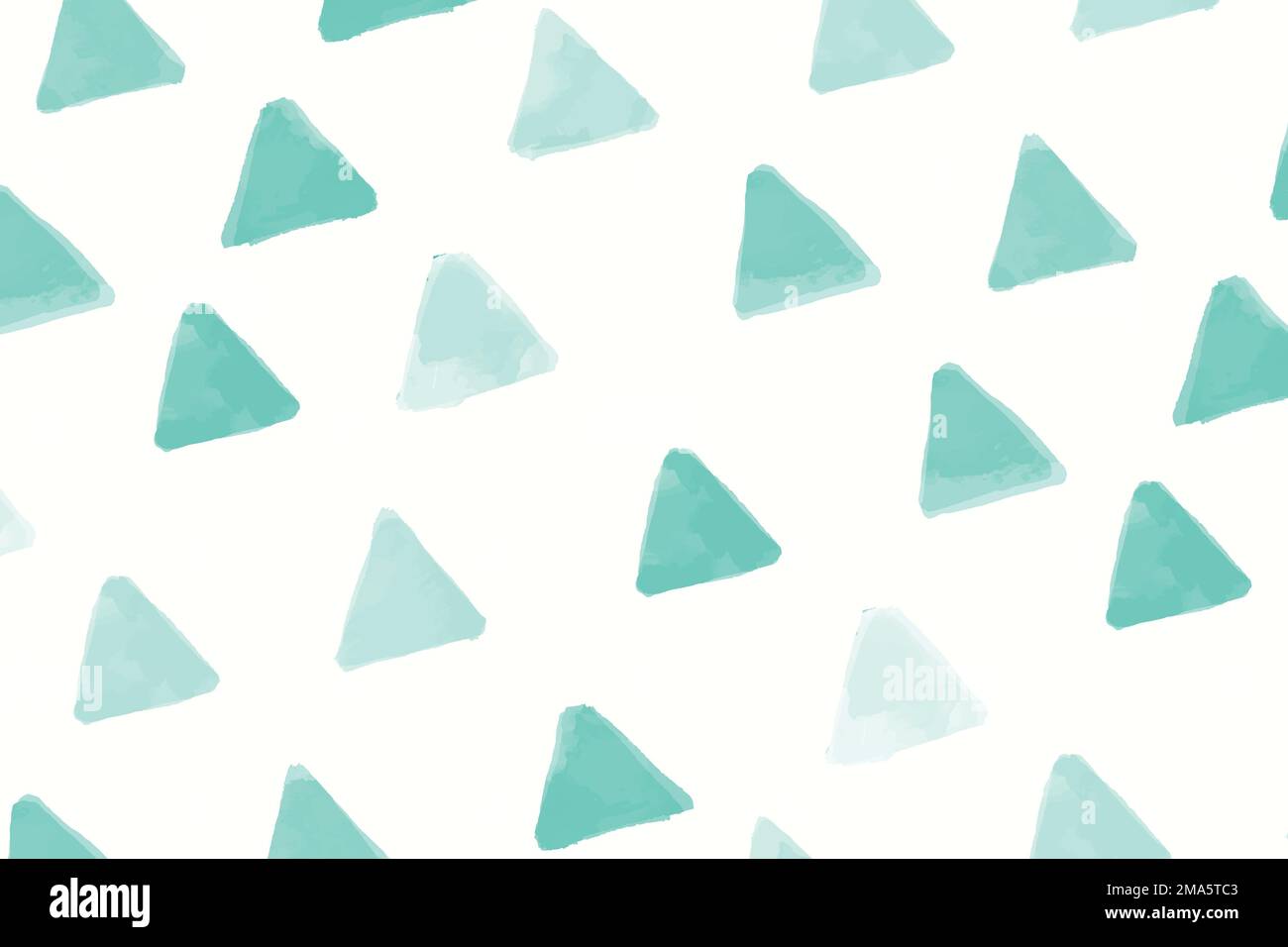 Green triangle shaped seamless pattern wallpaper vector Stock Vector ...
