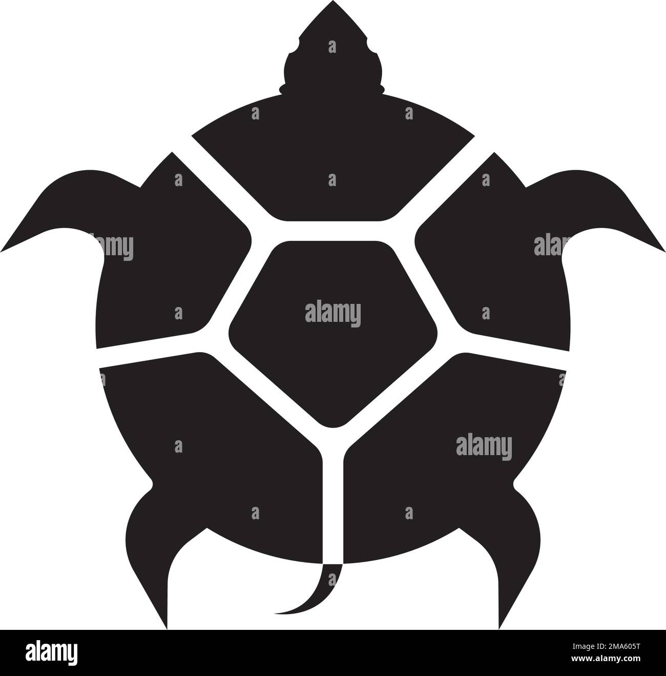 turtle icon vector illustration  logo template Stock Vector