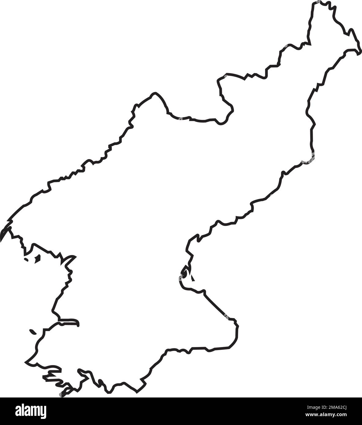 north-korea-map-icon-vector-illustration-symbol-design-stock-vector