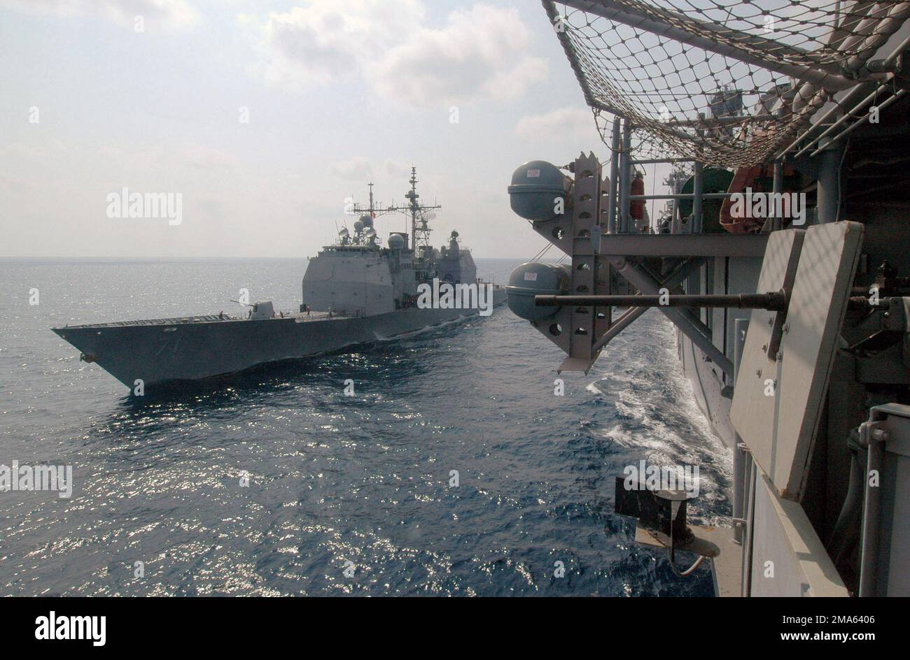 050519-N-5373B-009. Country: Atlantic Ocean (AOC) Scene Major Command Shown: USS Cape St. George (CG-71) Stock Photo