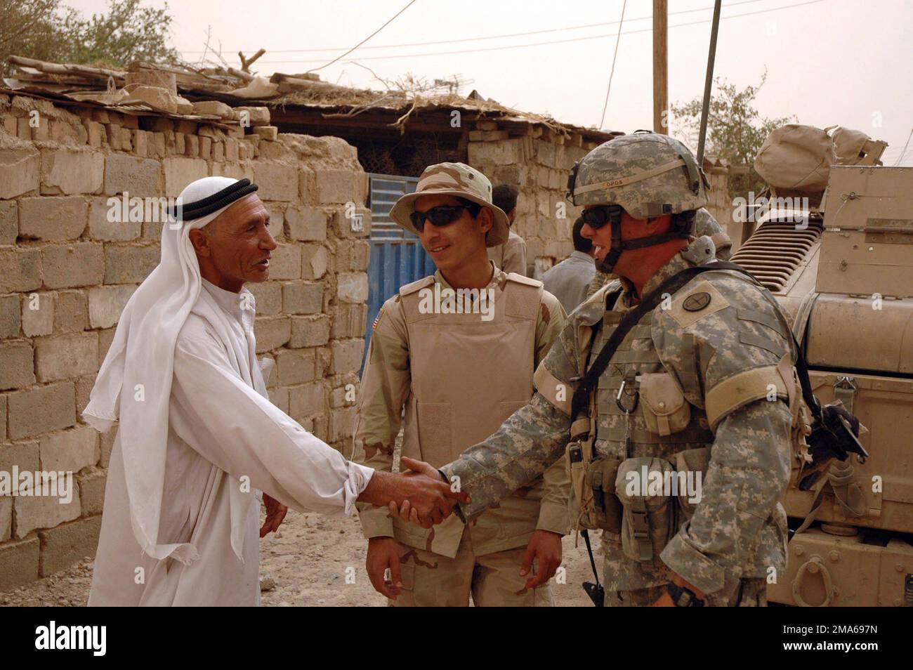 050623-A-5930C-008. Base: Abu Ghraib Country: Iraq (IRQ) Stock Photo