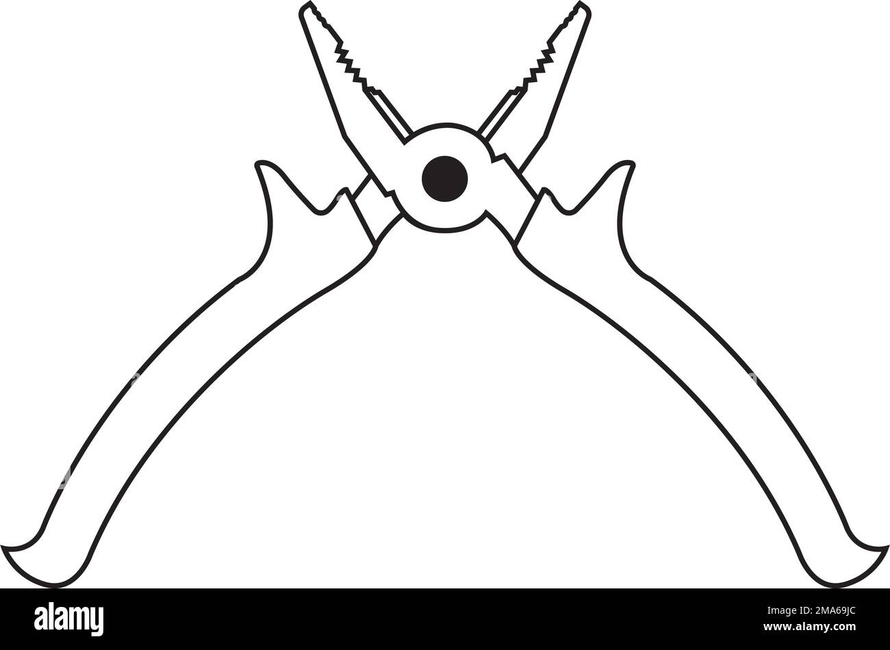 pliers icon vector illustration symbol design Stock Vector Image & Art