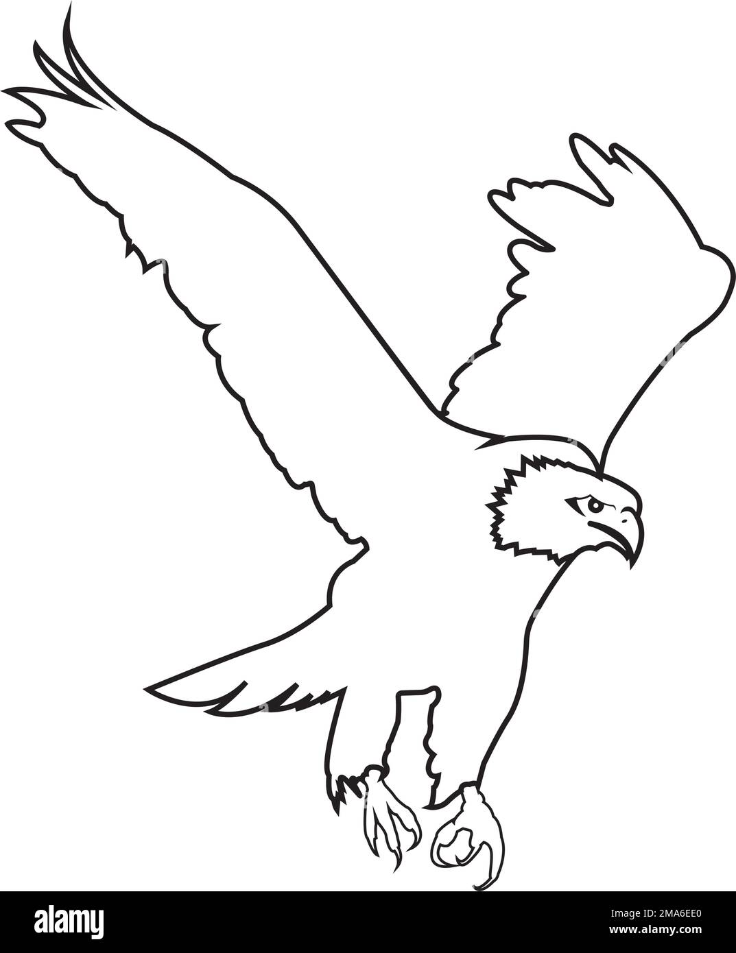 Eagle icon vector illustration template logo design Stock Vector Image