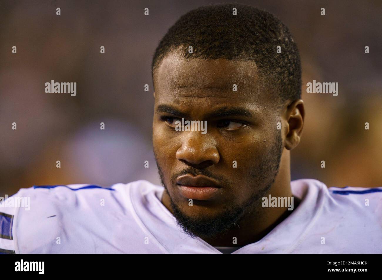 Dallas Cowboys Linebacker Micah Parsons 11 Looks On During The NFL dallas-cowboys-linebacker-micah-parsons-11-looks-on-during-the-nfl