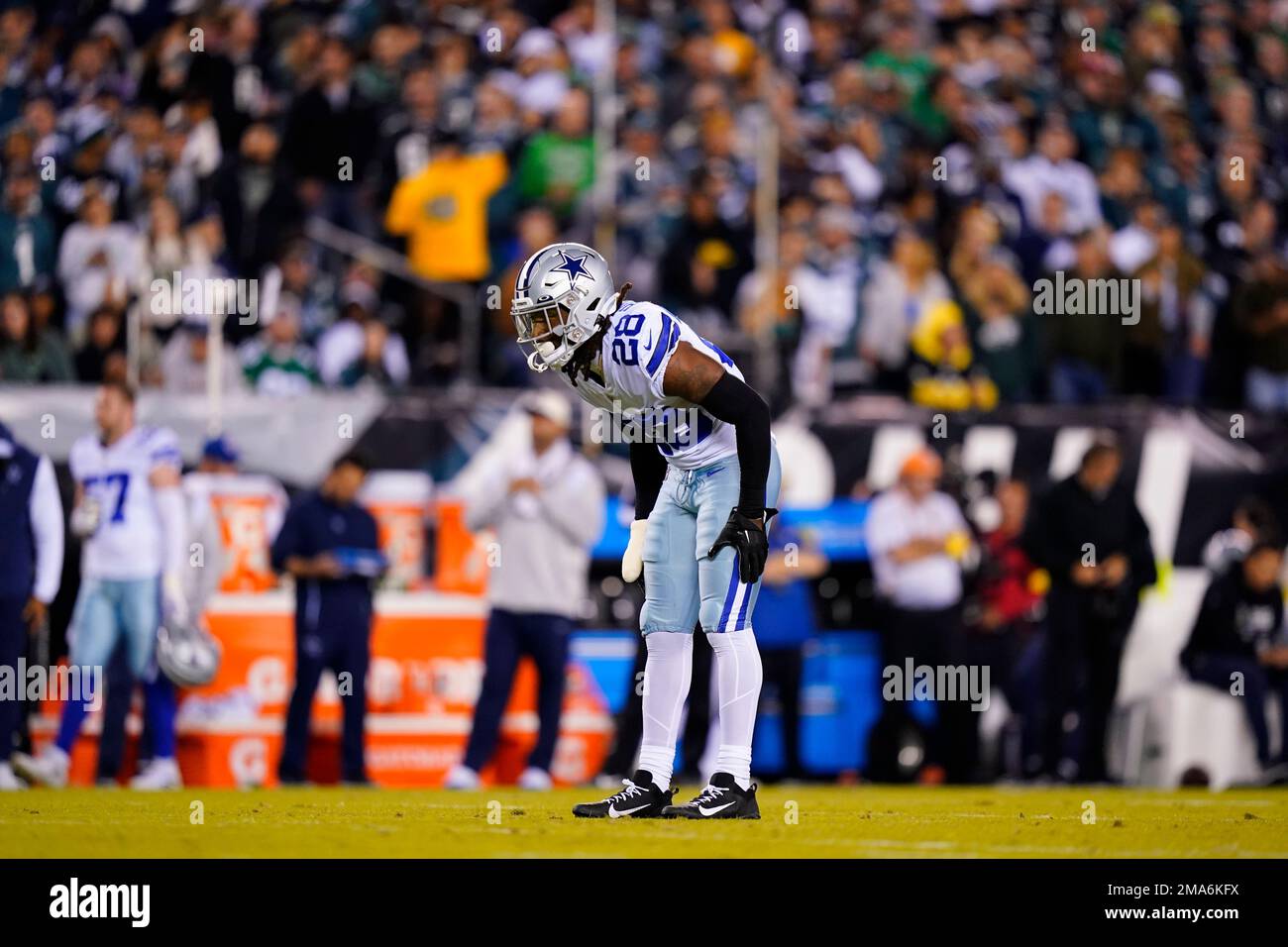 Dallas Cowboys' Malik Hooker plays during an NFL football game, Sunday ...