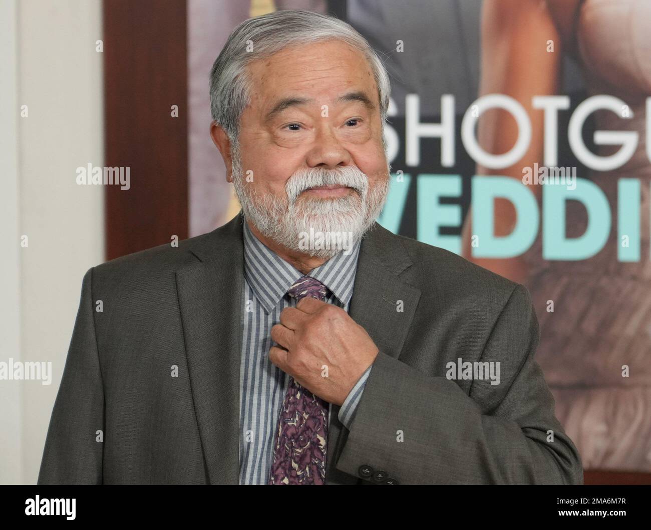 Alberto Isaac arrives at the Prime Video's SHOTGUN WEDDING Los Angeles