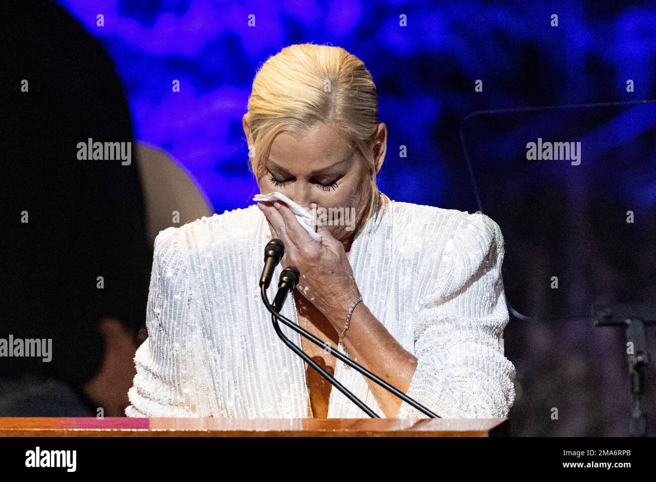 Lorrie Morgan speaks about her late husband and honoree Keith ...