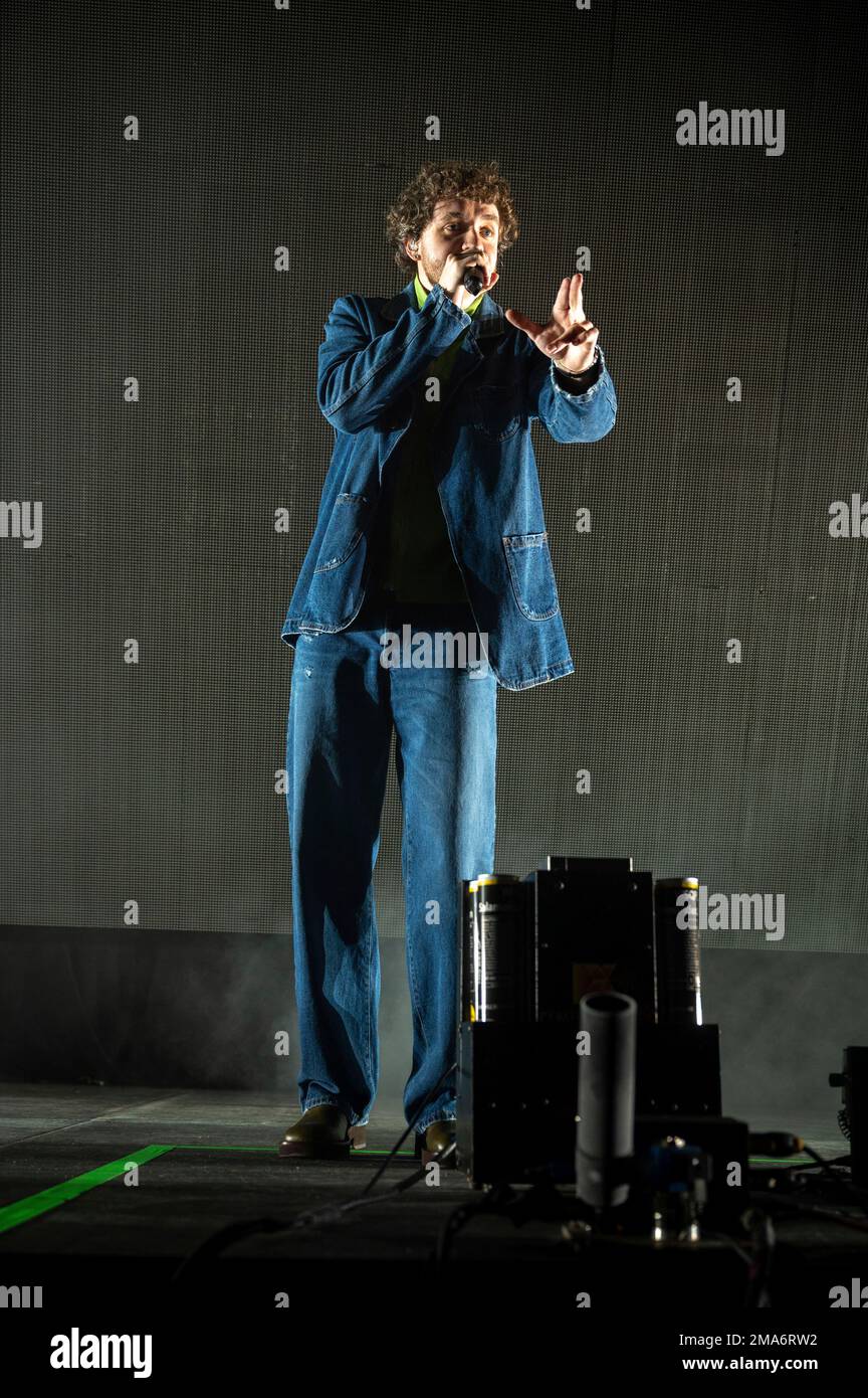 Jack Harlow performs at State Farm Arena on Sunday, Oct. 16, 2022, in Atlanta. (Photo by Paul R