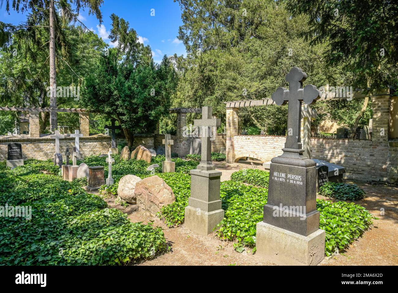 Sello cemetery, gravestones, Bornstedt cemetery, Ribbeckstrasse