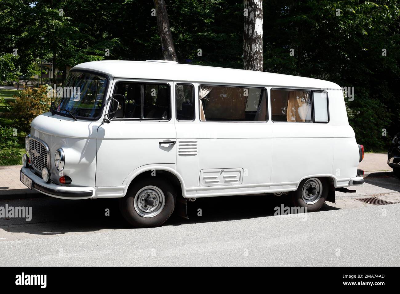 Barkas van, classic car, GDR, Germany Stock Photo