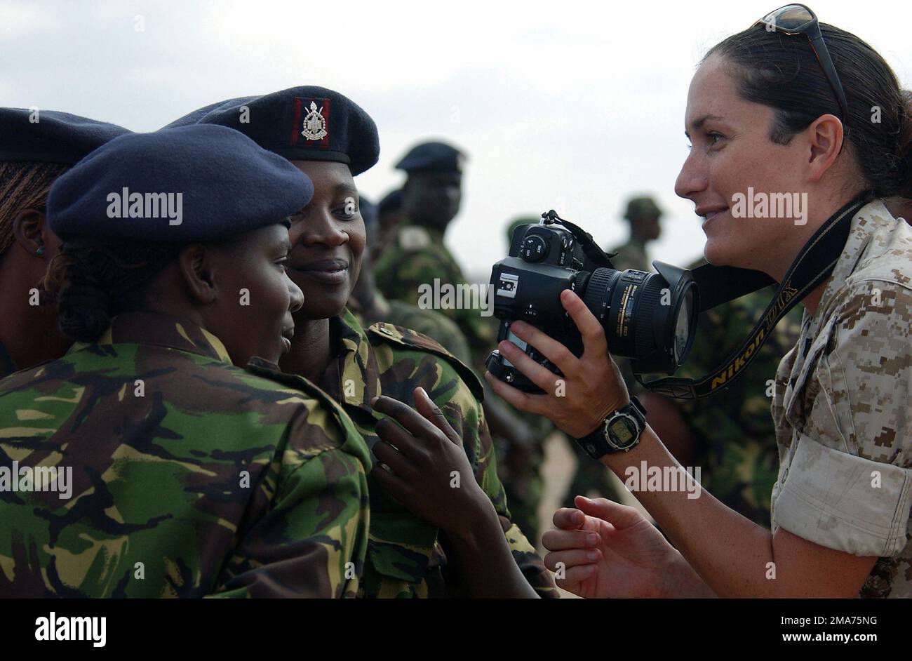 US Marine Corps (USMC) Sergeant (SGT) Leah Cobble, Public Affairs