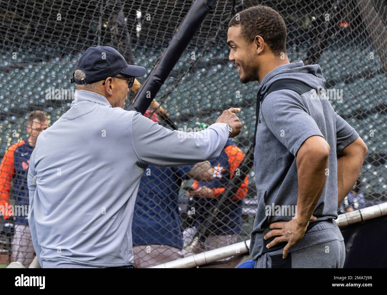 Reggie Jackson, a Yankees Legend, Helps Astros Through October