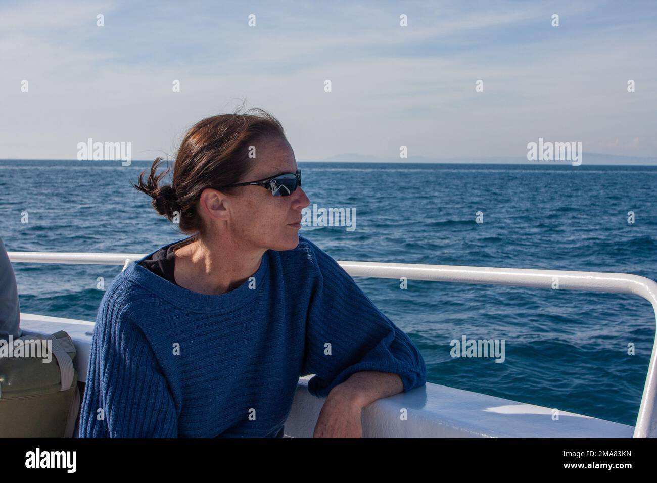 At sea from a boat hi-res stock photography and images - Alamy