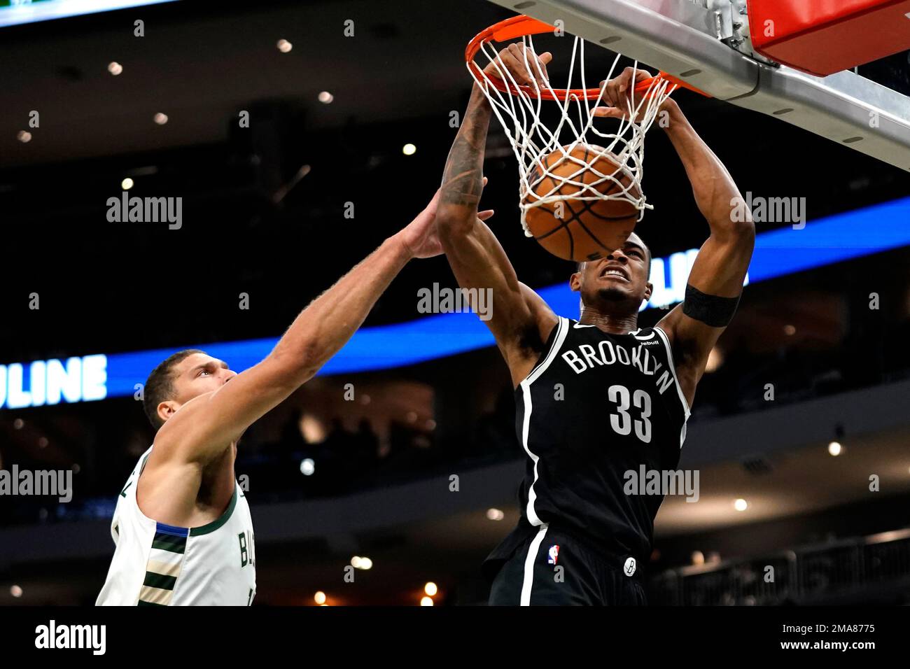 Nic Claxton dunks EVERYTHING for the Brooklyn Nets