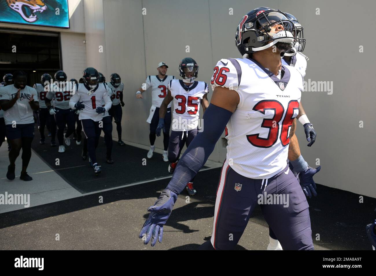 Houston Texans safety Jonathan Owens before an NFL football game against  the Washington Commanders, Sunday, Nov. 20, 2022, in Houston. (AP  Photo/Eric Christian Smith Stock Photo - Alamy