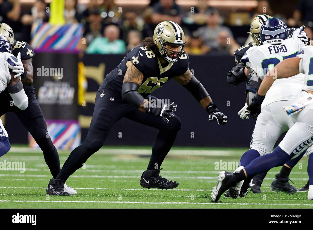 New Orleans Saints at Seattle Seahawks on October 9, 2022