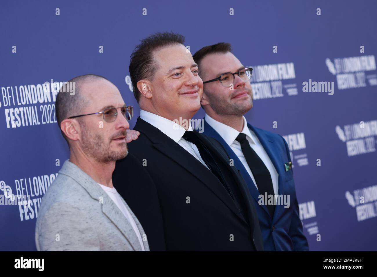 Director Darren Aronofsky, from left, Brendan Fraser and screenwriter