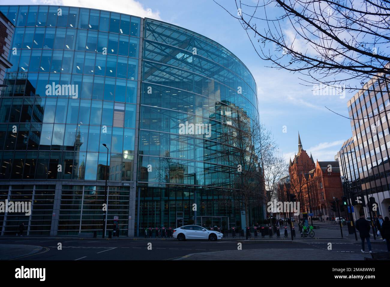 HQ building of the supermarket chain, Sainsbury's in Holborn, London Stock Photo