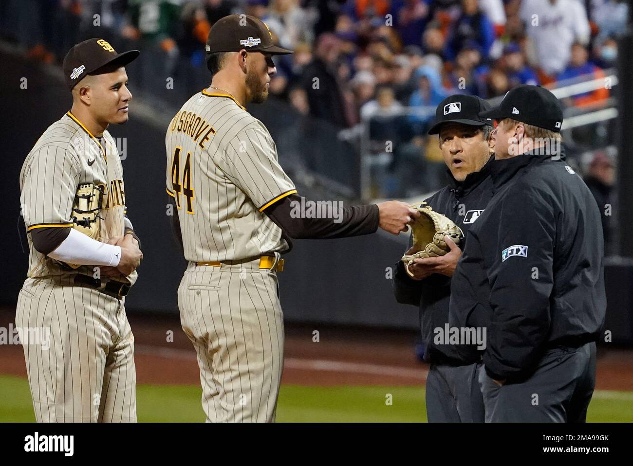 Padres' Yu Darvish on foreign substance checks: 'Touch my wherever