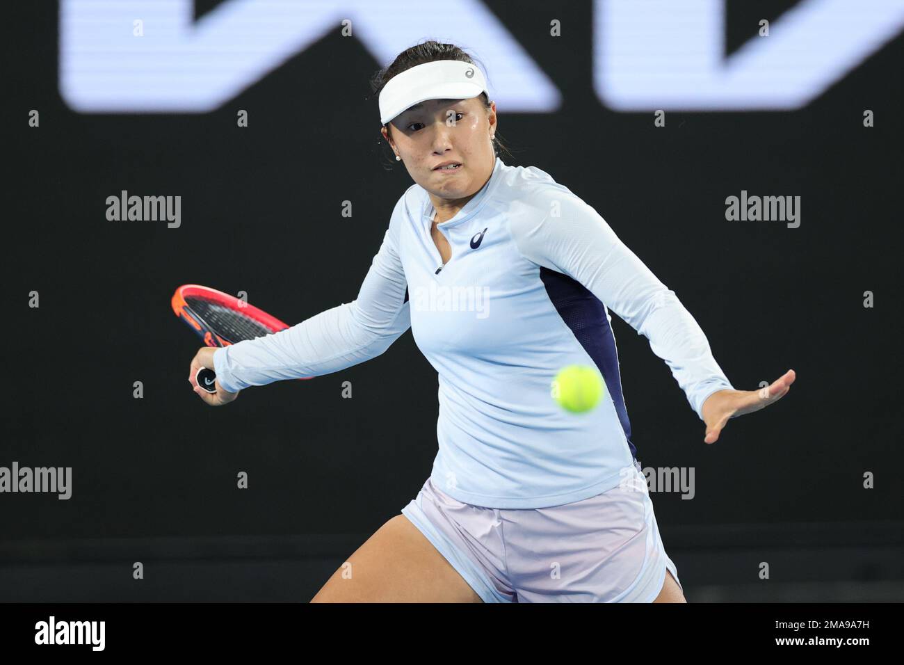 Melbourne, Australia. 19th Jan, 2023. Claire Liu of USA in