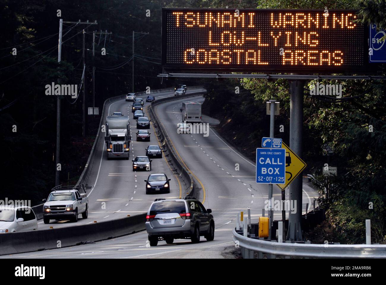 Santa cruz tsunami warning today live