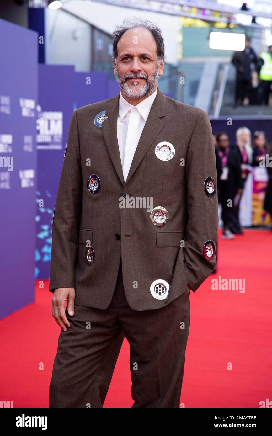 Director Luca Guadagnino poses for photographers upon arrival for the ...