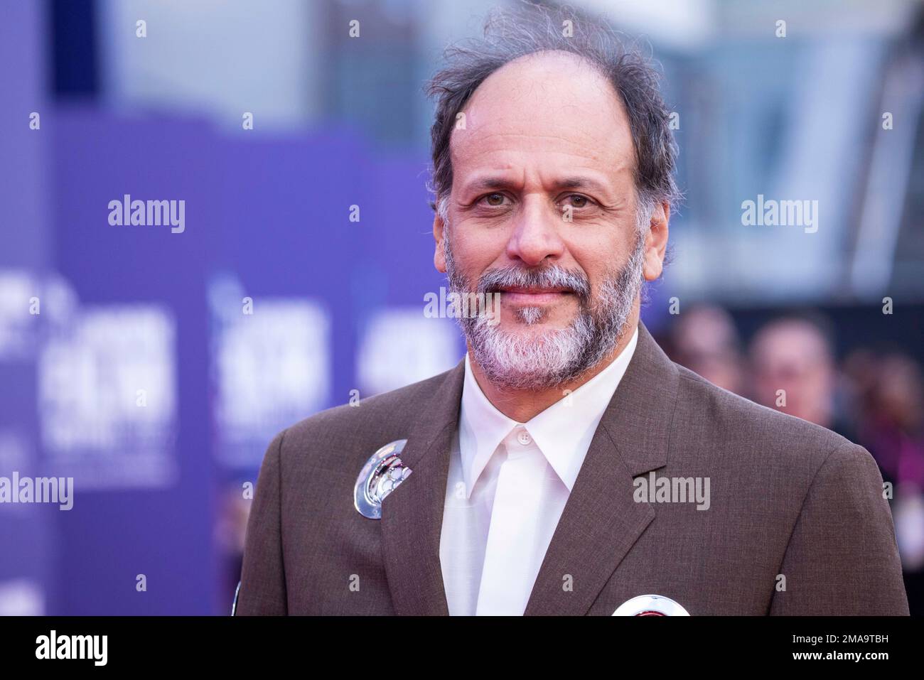 Director Luca Guadagnino poses for photographers upon arrival for the ...