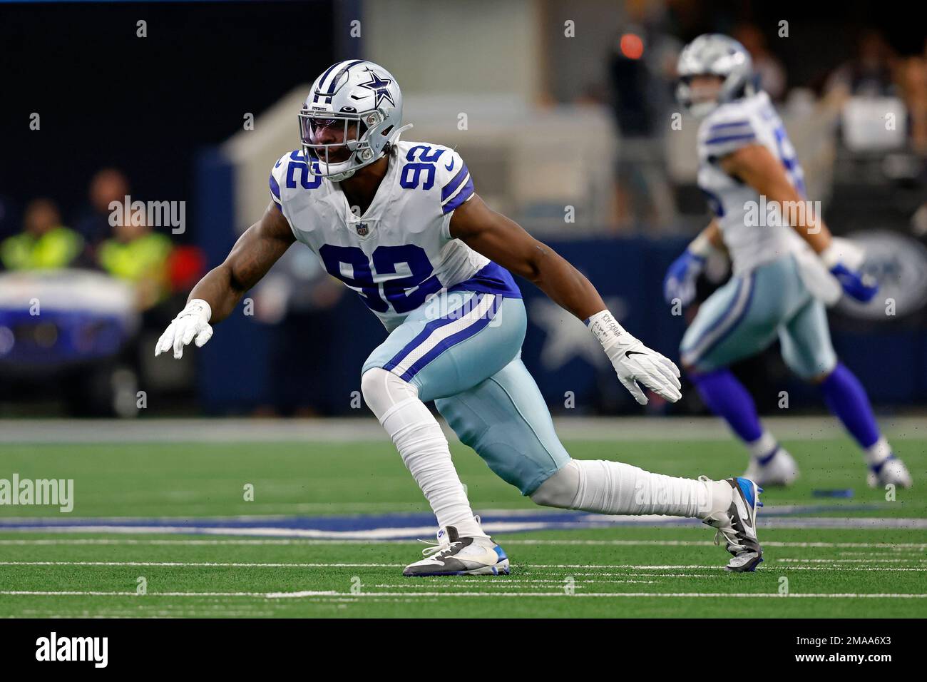 Dallas Cowboys defensive end Dorance Armstrong (92) in action during an ...