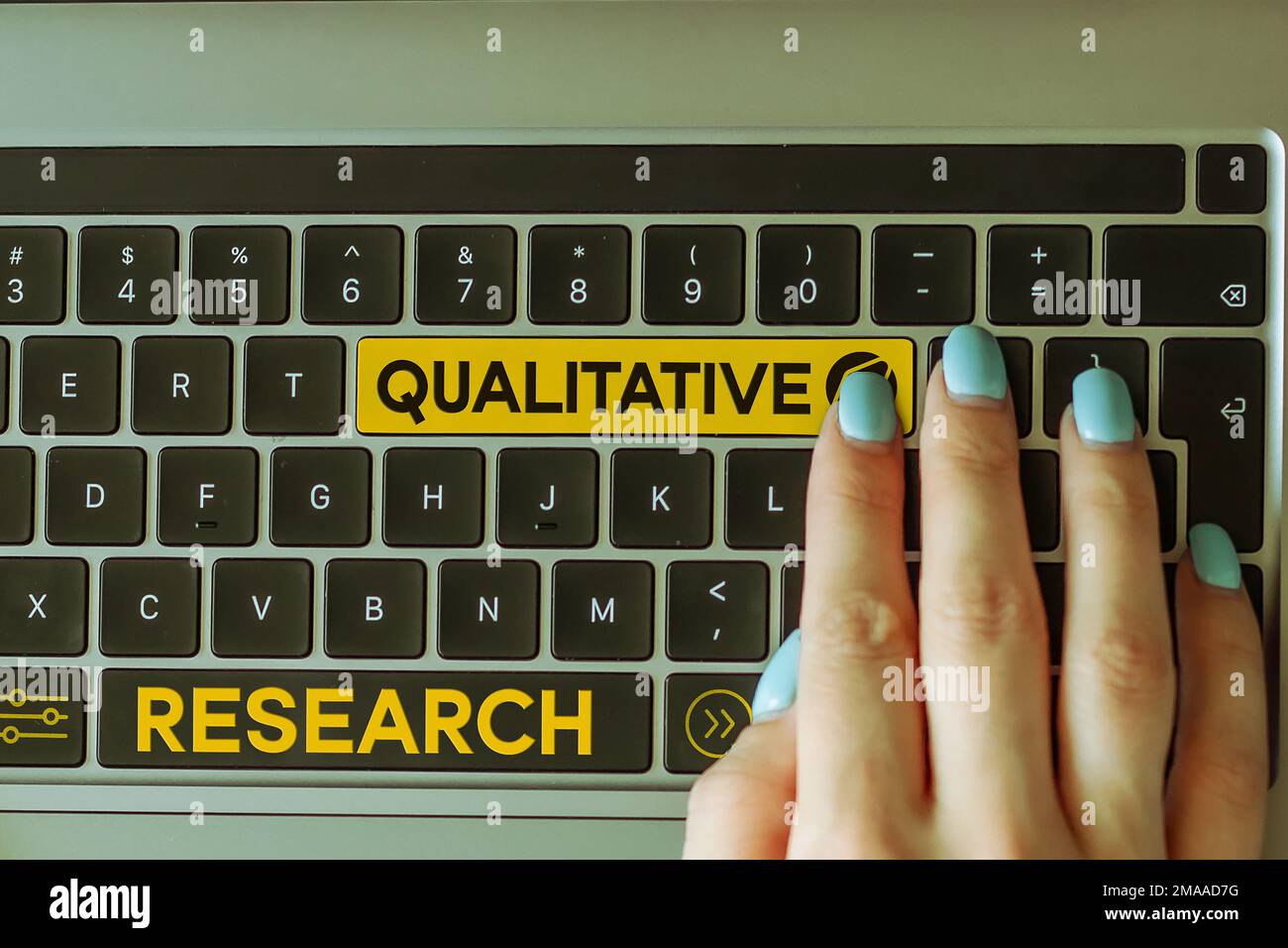 Text sign showing Qualitative Research. Conceptual photo Certified to ...