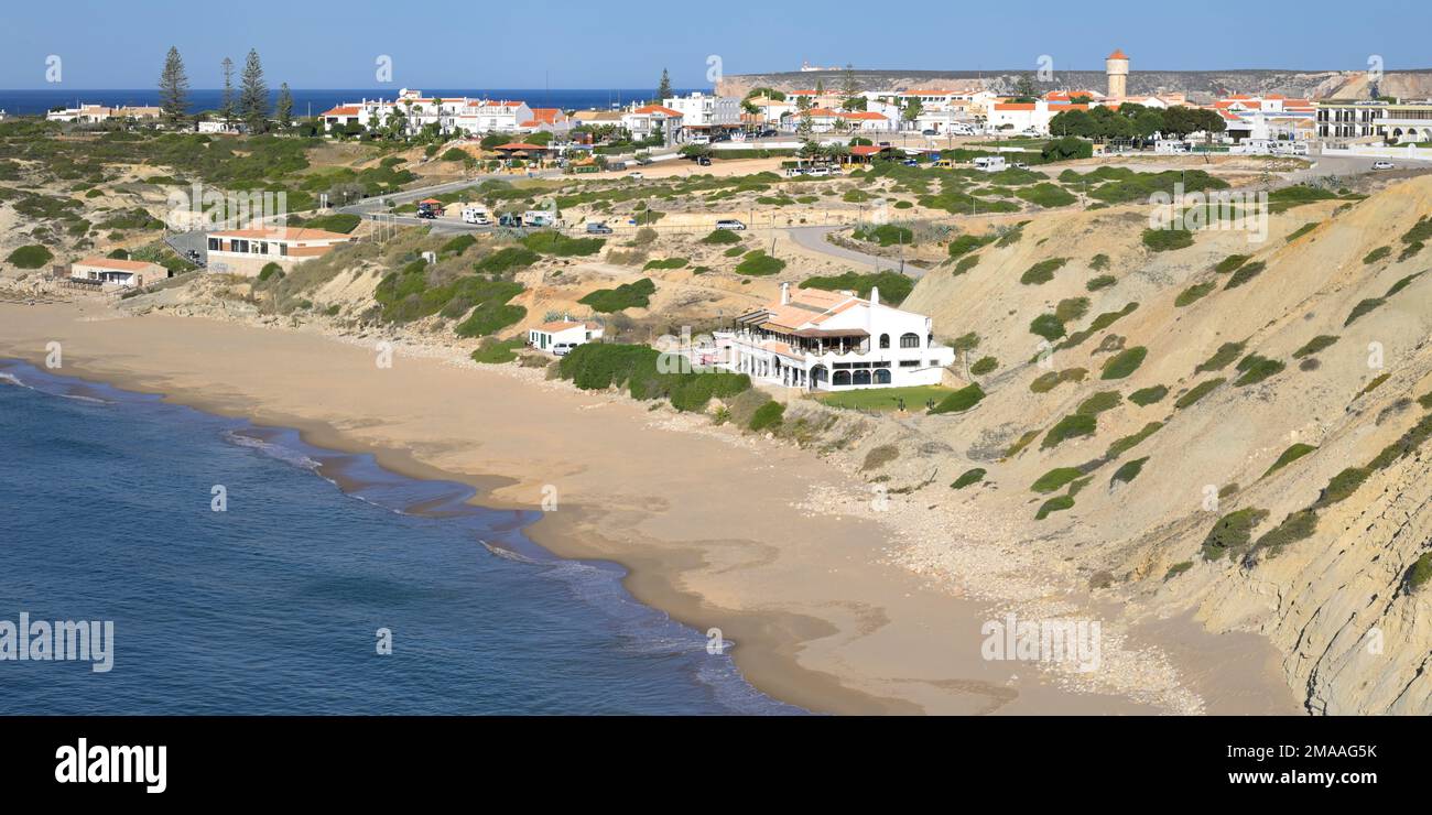 Fishing boat on beach, Monte Gordo, Vila Real de Santo António  Municipality, Faro District, Algarve Region, Portugal Stock Photo - Alamy