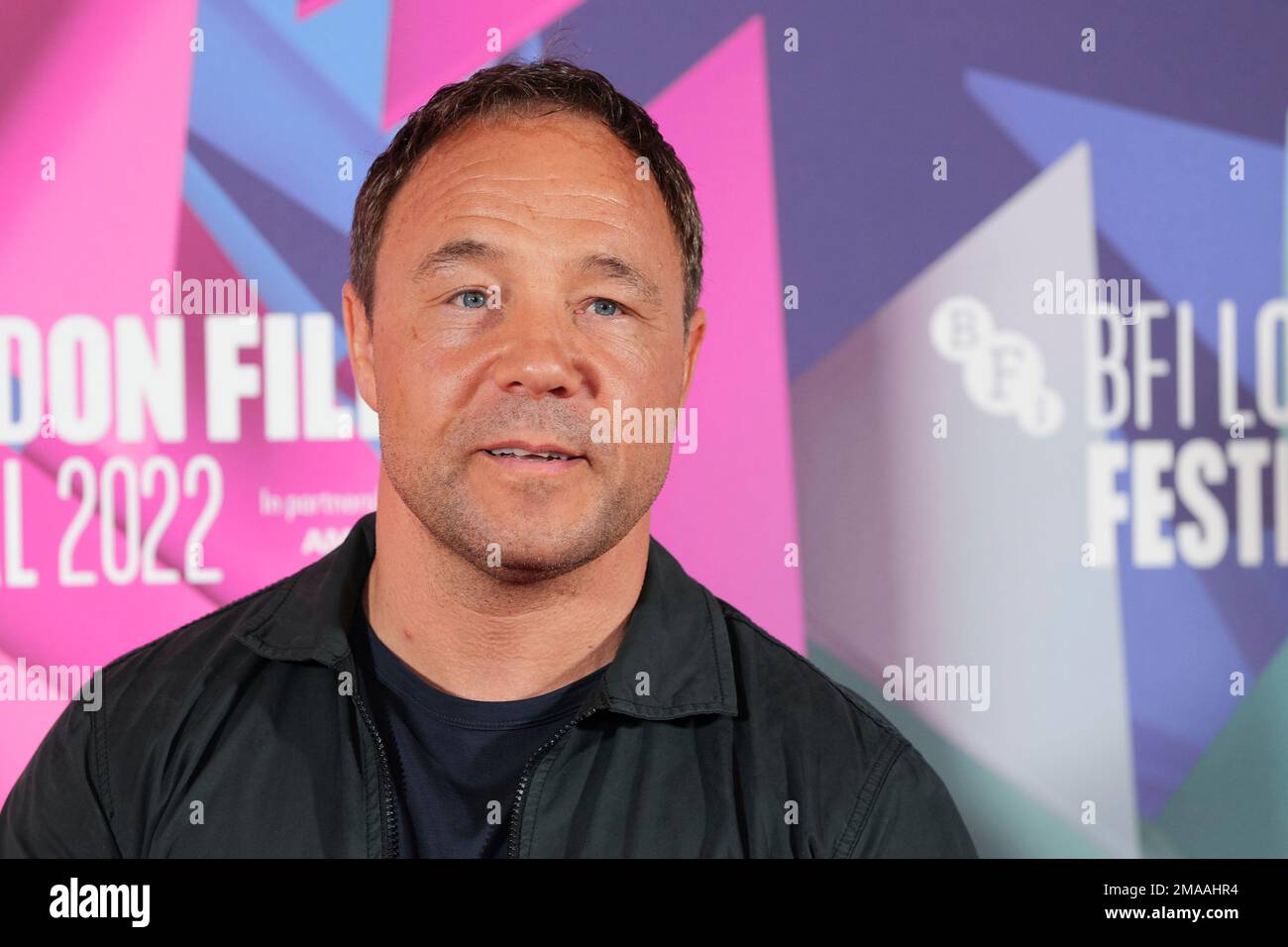 Stephen Graham Poses For At The Photo Call For The Film Stephen Graham Poses For At The Photo Call For The Film Roald Dahls Matilda The Musical During The 2022 Bfi London Film Festival In London Wednesday Oct 5 2022 Photo By Scott 2MAAHR4