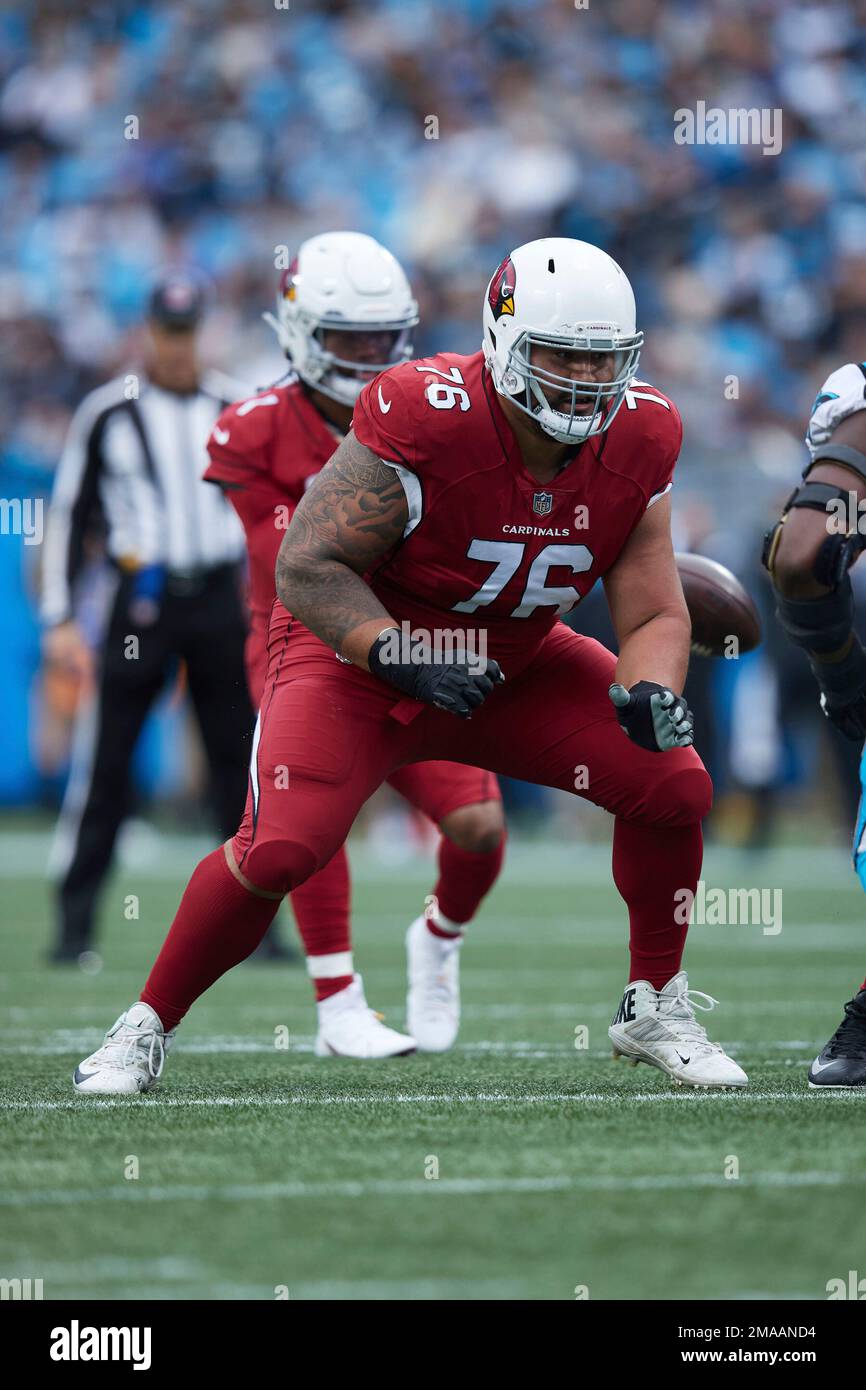 Arizona Cardinals guard Will Hernandez (76) during the first half