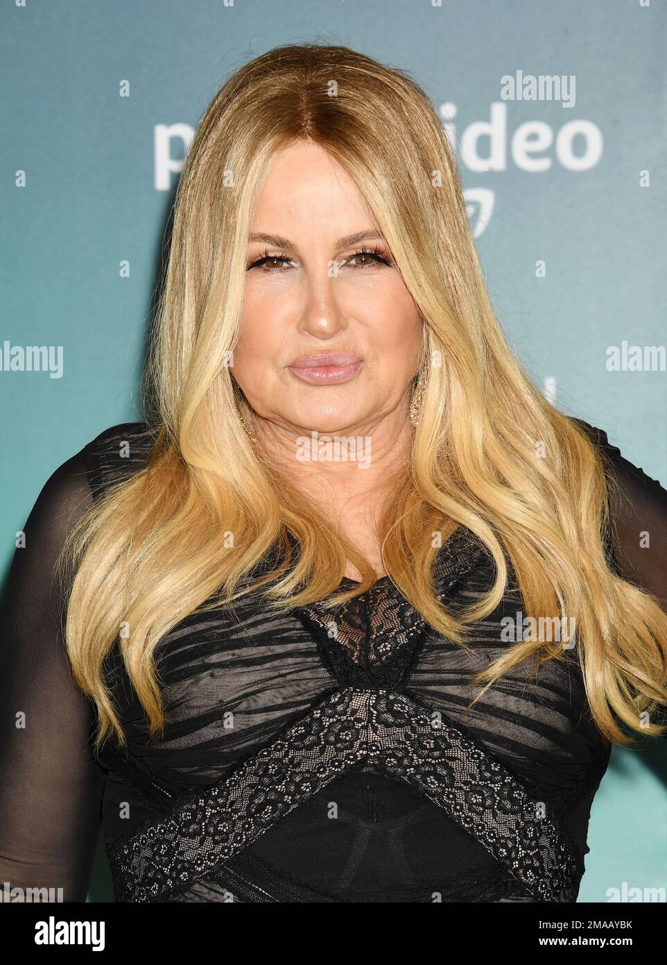 HOLLYWOOD, CA - JANUARY 18: Jennifer Coolidge attends the Los Angeles premiere of Prime Video's 'Shotgun Wedding' at TCL Chinese Theatre on January 18 Stock Photo