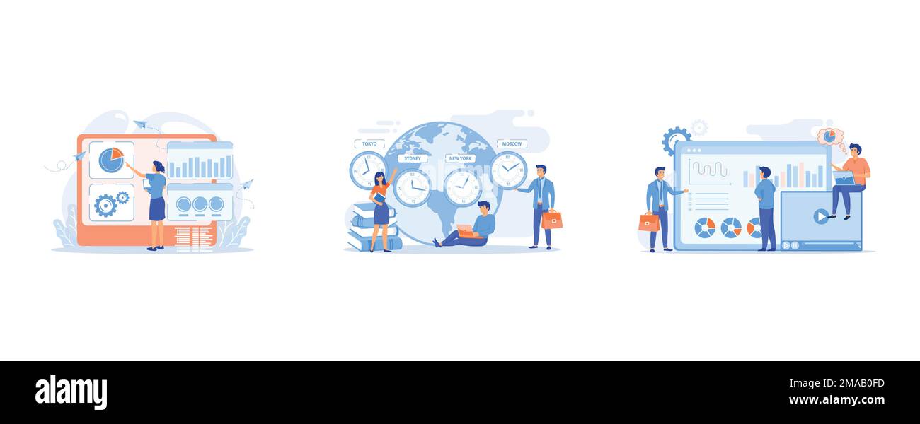 Digital marketing strategist Stock Vector Images Alamy