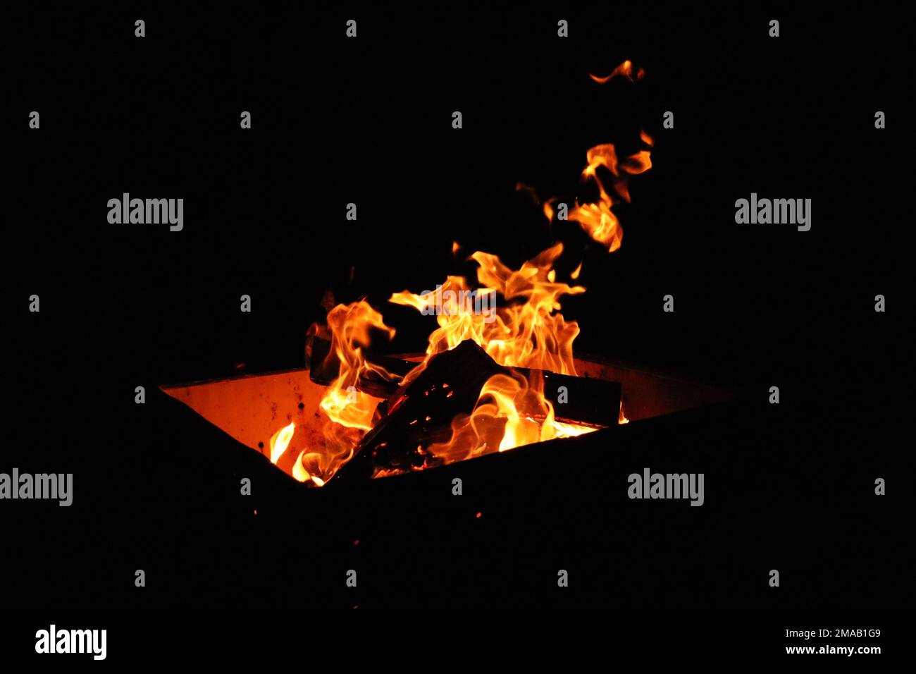 Fire - Flames Stock Photo