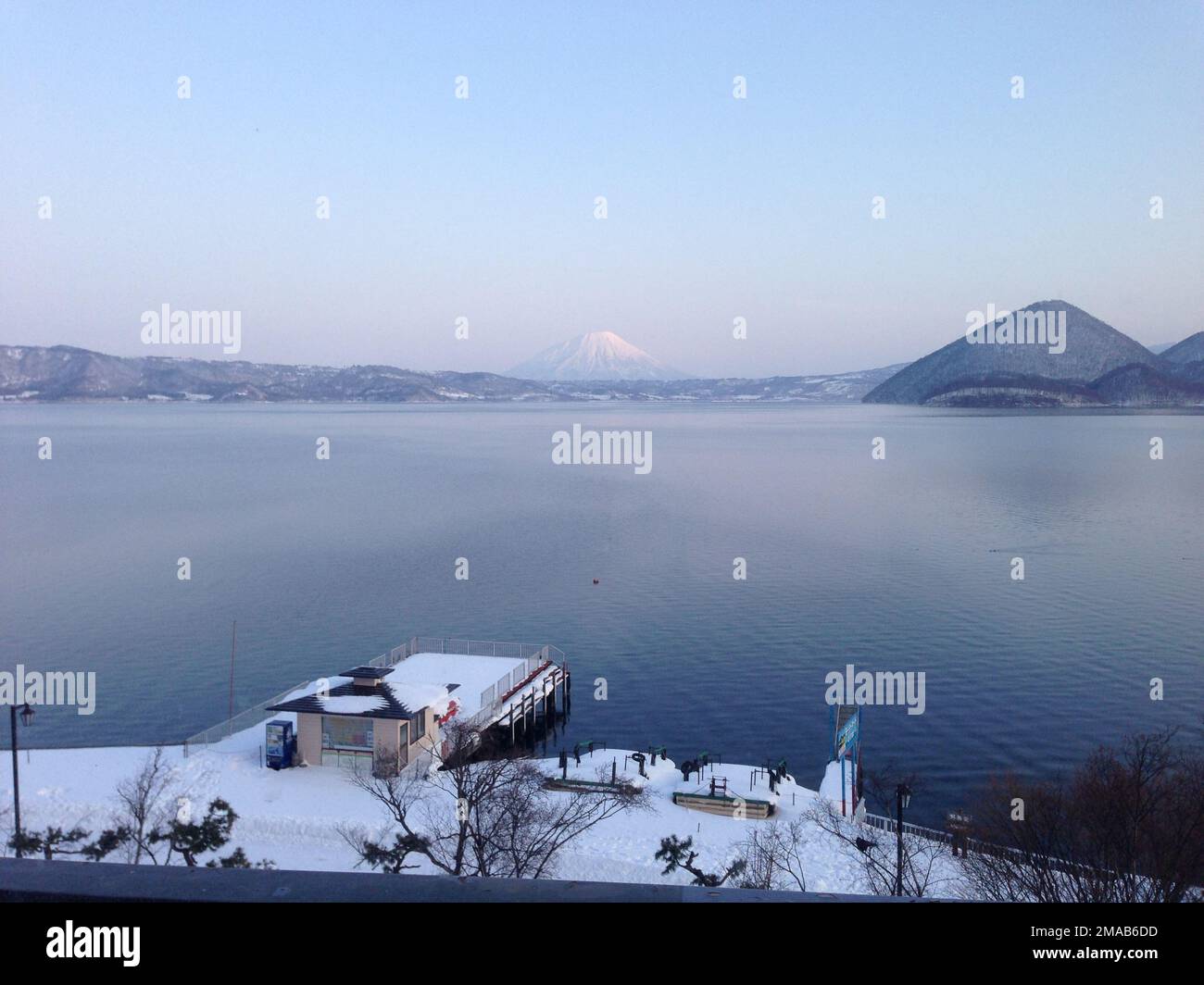The Aerial View Of Lake Toya In Winter Abuta District Hokkaido Japan the-aerial-view-of-lake-toya-in-winter-abuta-district-hokkaido-japan