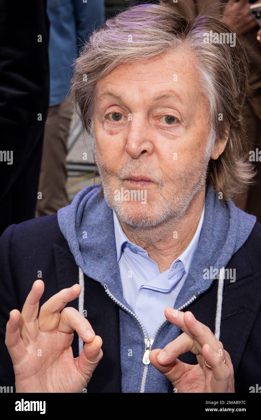 Paul McCartney attends the Stella McCartney readytowear Spring/Summer
