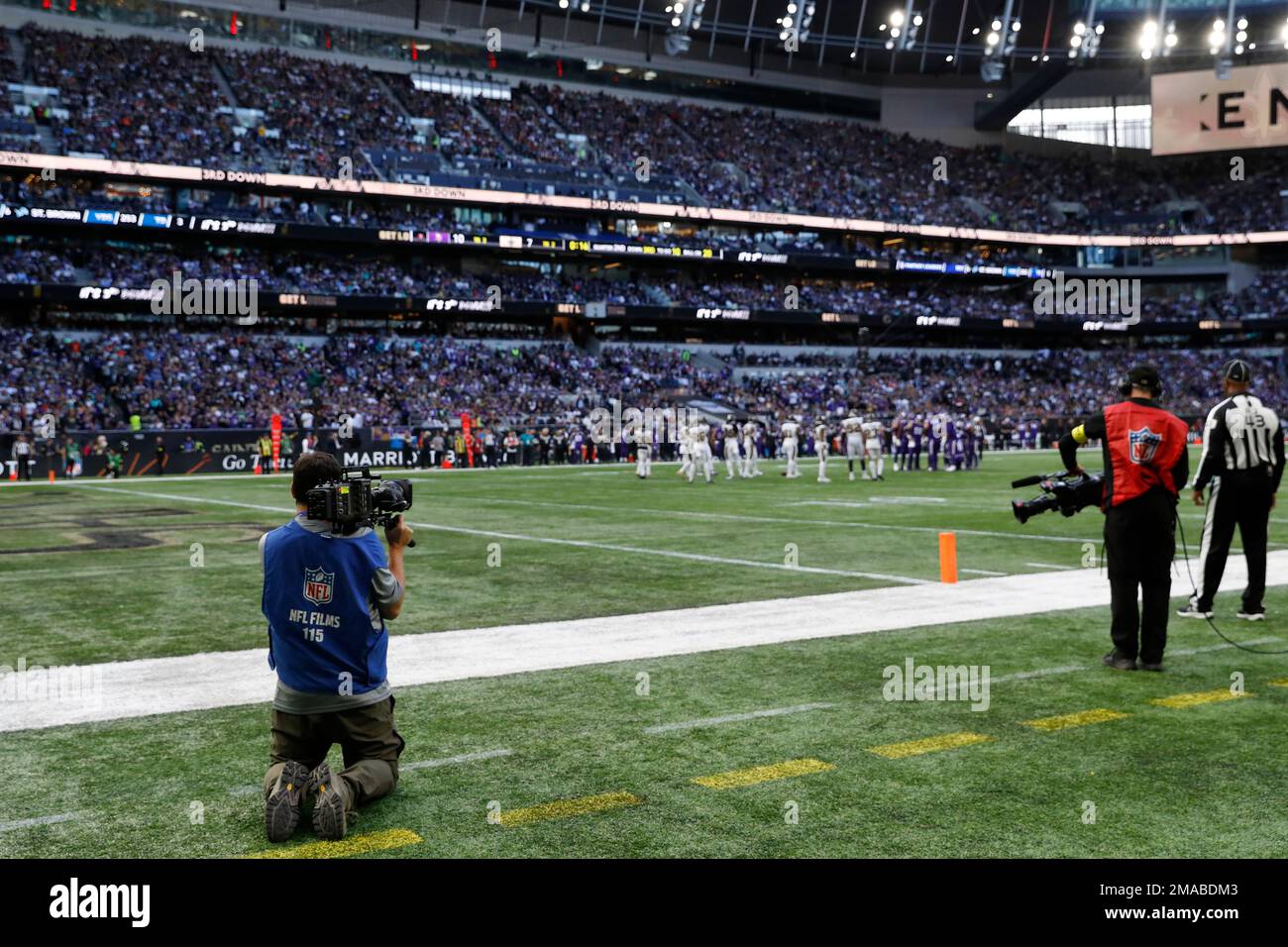 NFL AT THE TOTTENHAM HOTSPUR STADIUM: Minnesota Vikings 28-25 Orleans Saints  