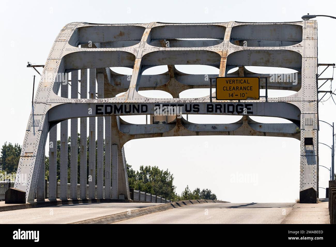 The Edmund Pettus bridge in Selma, Ala., is seen on Tuesday, Sept. 20 ...