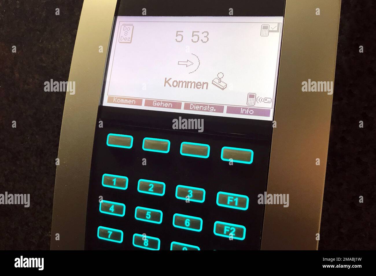 Time Terminals Time recording terminal hi-res stock photography and images - Alamy