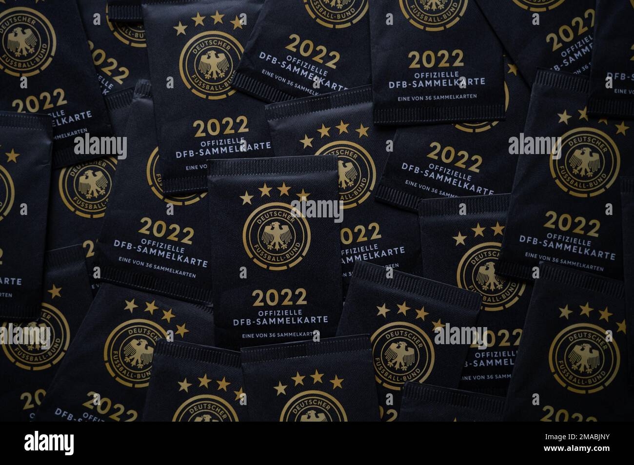 26.11.2022, Germany, , Berlin Official DFB trading cards for the 2022