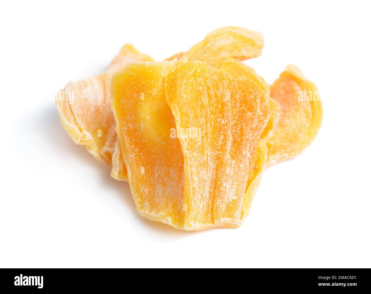 Dried jackfruit chips isolated on white background Stock Photo Alamy