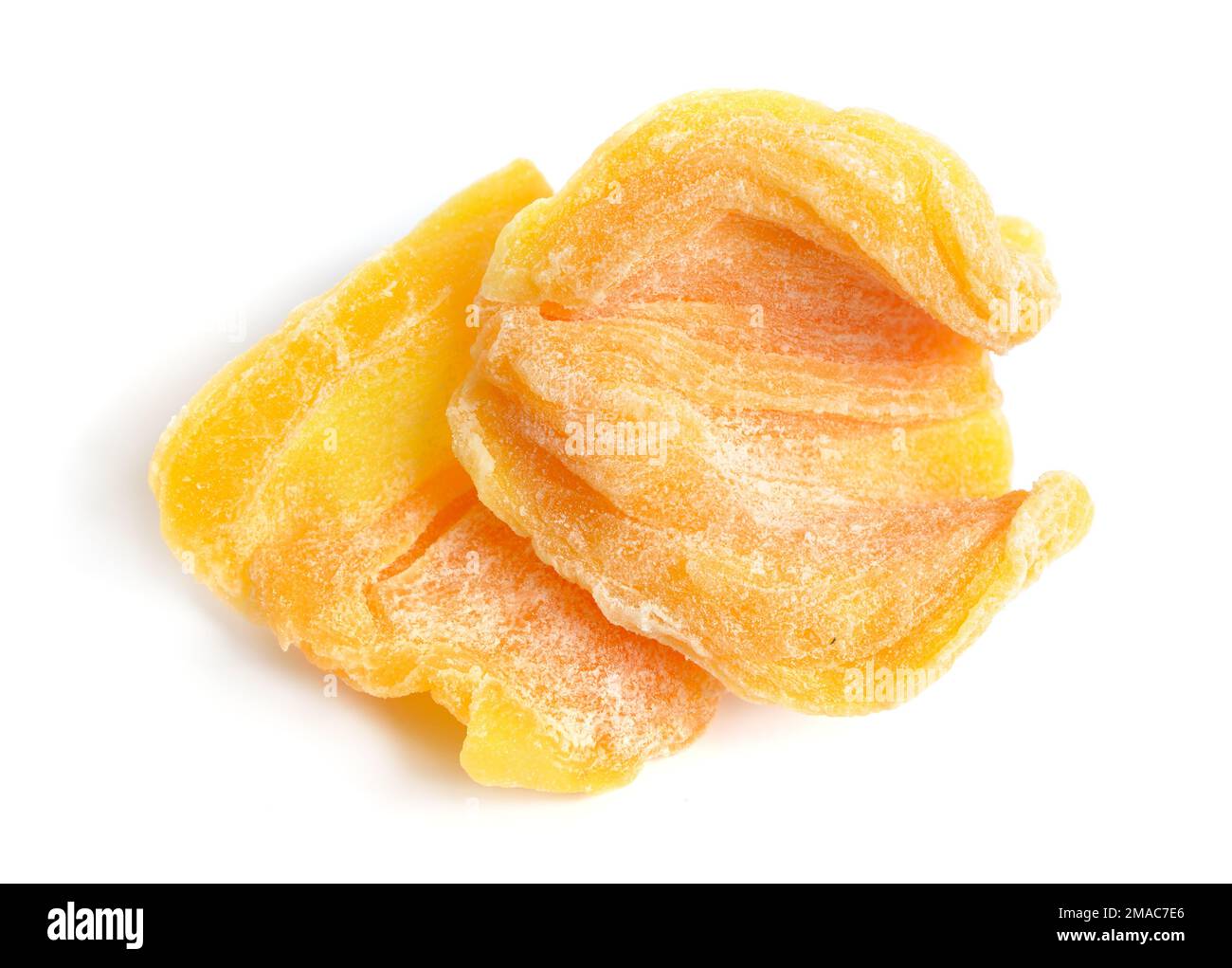 Dried jackfruit chips isolated on white background Stock Photo Alamy