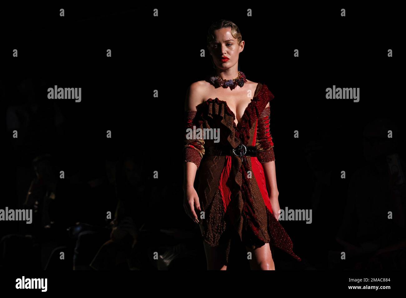 Georgia May Jagger Wears A Creation For The Vivienne Westwood Ready To Georgia May Jagger Wears A Creation For The Vivienne Westwood Ready To
