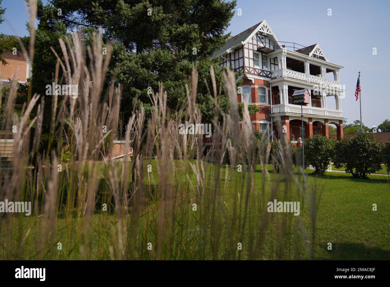 The historic Shiloh House, now home to the Zion Historical Society, was