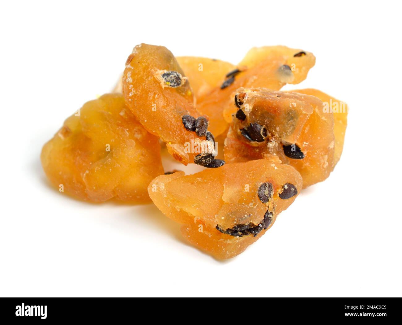 Dried Passion fruit isolated on white background Stock Photo Alamy