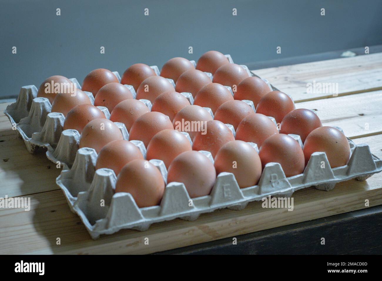 Fresh eggs. Consumer issue of the price of fresh chicken eggs is