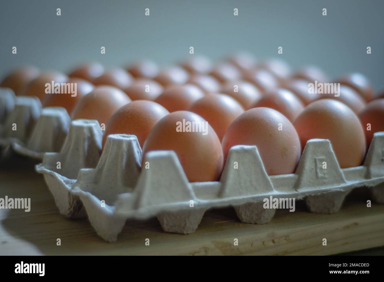 Fresh eggs. Consumer issue of the price of fresh chicken eggs is