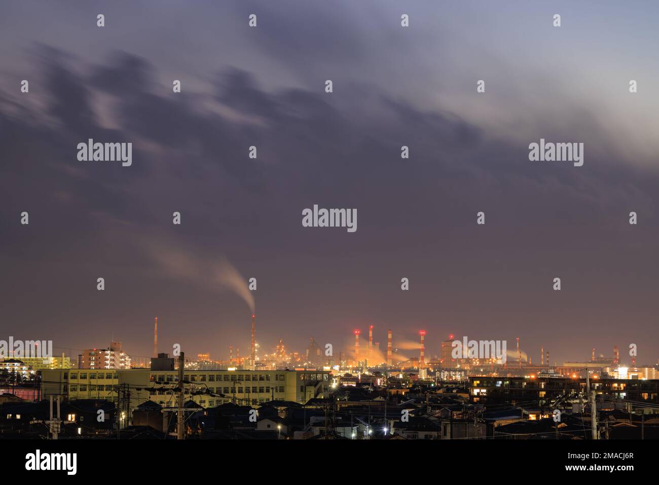 Smoke rises into sky hi-res stock photography and images - Alamy